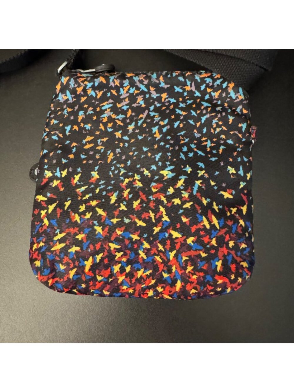 Kipling Crossbody Bag With Multicolor Print Adjustable Strap & Multiple Zipper C - Picture 2 of 12